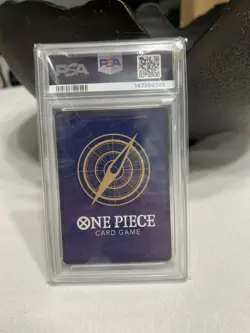 Sanji OP06-119 Manga Alternate Art Secret Rare Foil PRB-02 PSA 10 - Image 3