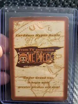 BANDAI One Piece Hyper Battle C291 ZORO GOLD STAMPED SCARCE EARLY CARD - Image 2