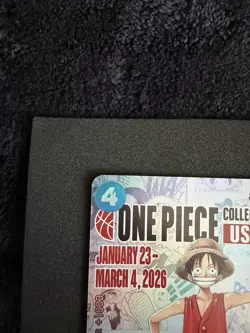 Monkey.D.Luffy College Basketball US Voyage (P-055 One Piece Promo) - LP - Image 2