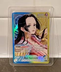 Boa Hancock - OP14-041 (Alternate Art) - The Azure Sea's Seven (OP14) - Image 1