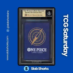 2023 ONE PIECE AWAKENING OF THE NEW ERA MONKEY.D.LUFFY GOLD STAMPED AUTO BGS 10 - Image 2
