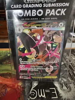 Mega Lopunny EX Holo 330 HP Me02: Phantasmal Flames 128/094 Pokemon Card - Image 1