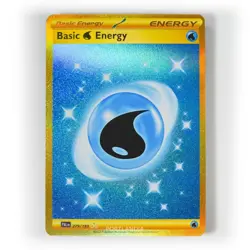 Pokemon - Water Energy - 279/193 - SV Paldea Evolved - Gold Secret Rare Card - Image 1