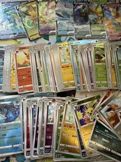 Pokemon Card Gem Pack Vol 2 Eevee Evolution Chinese Bundle/Lot - Image 3