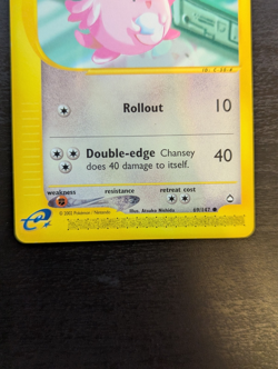 Chansey 069/147 Aquapolis E-Card Series- Pokemon TCG (B) - Image 3