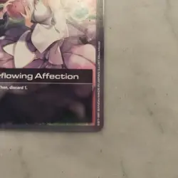 Overflowing Affection - Gundam Card Game #GD01-118 - NM / Mint Uncommon Single - Image 2