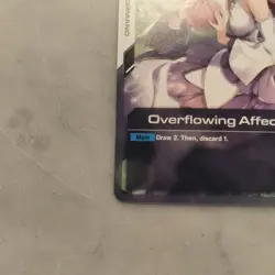 Overflowing Affection - Gundam Card Game #GD01-118 - NM / Mint Uncommon Single - Image 3