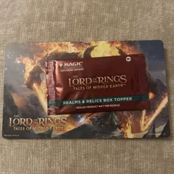 MTG Lord of the Rings: Tales of Middle-earth - Realms & Relics Box Topper Pack - Image 1