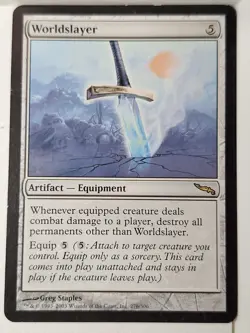 Worldslayer - Mirrodin - Magic the Gathering MTG Nice! - Image 1
