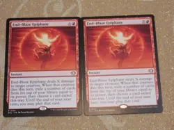 MTG End-Blaze Epiphany x2 Rare Lorwyn Eclipsed NM Low S&H - Image 1