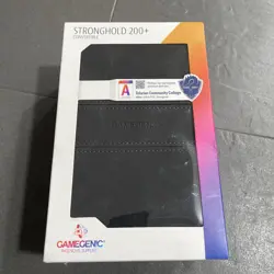 Gamegenic Stronghold 200+ Convertible Deck Box Black New - Image 1