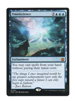 Omniscience MTG Foundations Mythic 161 - Image 1