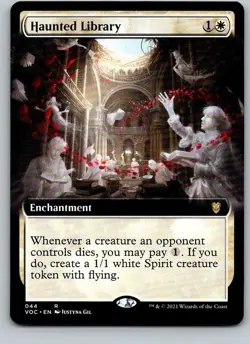 Haunted Library – VOC – – 44 – MTG - Image 1