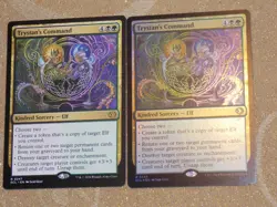 MTG Trystan's Command x2 Rare Lorwyn Eclipsed FOIL x1 NM Low S&H - Image 1
