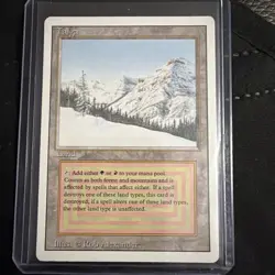 MTG Taiga Revised Edition - Good Condition - Image 1