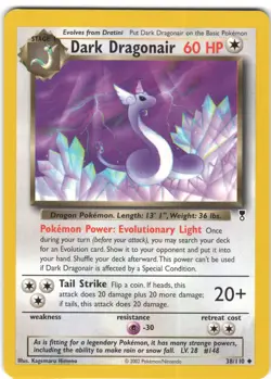 Dark Dragonair 38/110 Uncommon Legendary Collection Pokemon NM - Image 1