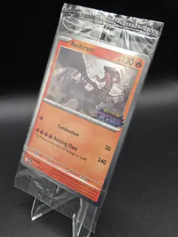 Pokemon Reshiram 017/094 Phantasmal Flames - Barnes & Noble Promo Stamped Sealed - Image 2