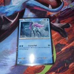 Pokemon - Suicune 026/094 Phantasmal Flames Knock Out Promo (Cosmos Holo) 🌀 - Image 1