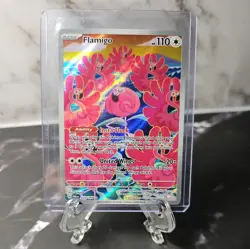 Flamigo Illustration Rare Holo 227/193 SV02 Paldea Evolved Pokemon English - Image 1