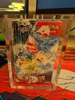Pokemon TCG Scarlet and Violet 3 Obsidian Flames Booster Box Sealed W/ Acrylic - Image 2