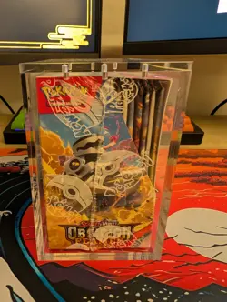 Pokemon TCG Scarlet and Violet 3 Obsidian Flames Booster Box Sealed W/ Acrylic - Image 4