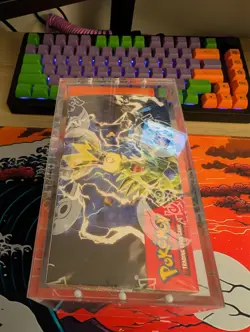 Pokemon TCG Scarlet and Violet 3 Obsidian Flames Booster Box Sealed W/ Acrylic - Image 5