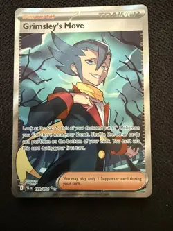 Pokemon Grimsleys Move Full Art Trainer 120/094 Phantasmal Flames - Image 1