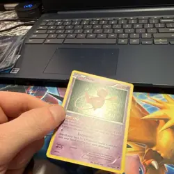 Mew Holo 29/124 XY Fates Collide Near Mint w/ Ink Error Raw Pokemon TCG Single - Image 2