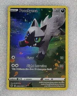 Poochyena GG33/GG70 NM/M SWSH Crown Zenith Galarian Gallery Pokemon TCG - Image 1
