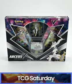 POKEMON TCG ARCEUS V FIGURE COLLECTION SEALED BOX - Image 1