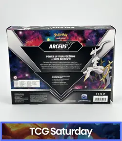 POKEMON TCG ARCEUS V FIGURE COLLECTION SEALED BOX - Image 2