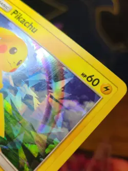 Pikachu 28/73 Cracked Ice Holo Pokemon Shining Legends LP - Image 3
