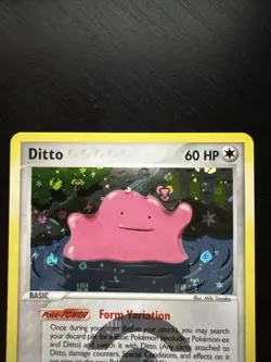 DITTO REVERSE HOLO 4/112 EX FIRE RED & LEAF GREEN NM POKEMON - Image 3