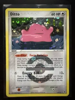 DITTO REVERSE HOLO 4/112 EX FIRE RED & LEAF GREEN NM POKEMON - Image 5