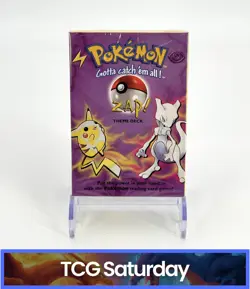 POKEMON TCG BASE SET ZAP! THEME DECK SEALED - Image 1