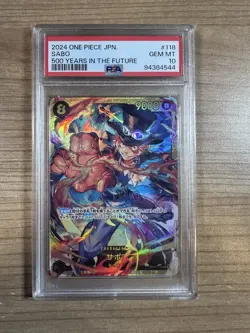 Sabo 2024 One Piece JAPANESE 500 Years in the Future SEC PSA 10 - Image 1