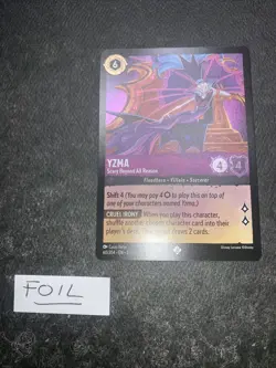Disney Lorcana Yzma - Scary Beyond All Reason 60/204 Rise Of The Floodborn FOIL - Image 1