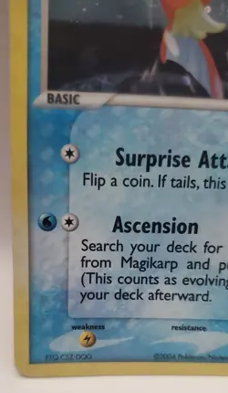 Pokemon TCG Magikarp FireRed & LeafGreen Card 67/112 Reverse Holo - Image 3