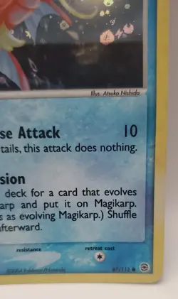 Pokemon TCG Magikarp FireRed & LeafGreen Card 67/112 Reverse Holo - Image 5