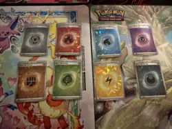 Pokemon Lot Of 8 Cracked Ice Holo Energy Cards - Image 1