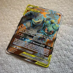 Pokemon Marshadow & Machamp GX Holo Card 82/214 Sm-Unbroken Bonds Tag Team - Image 2