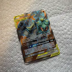 Pokemon Marshadow & Machamp GX Holo Card 82/214 Sm-Unbroken Bonds Tag Team - Image 3