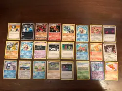 Pokemon Tcg Vintage Lot Of 24 Cards English And Japanese, LP-HP View Pictures - Image 1