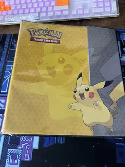 Ultra Pro Pikachu Pokemon Binder With Cards - Image 1