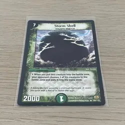 Storm Shell - Rare DM-01 106/110 - Duel Masters Card - Image 1