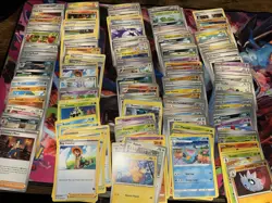 Pokemon Cards Bulk Lot Over 400 Cards - Image 1