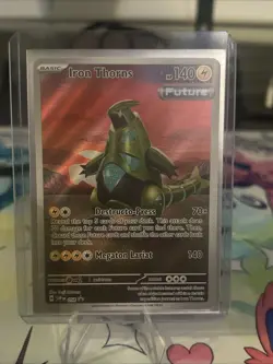 Pokemon TCG Iron Thorns 098 Scarlet & Violet Promo Holo Card - Image 1