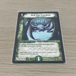 Red-Eye Scorpion - Rare DM-01 103/110 - Duel Masters Card - Image 1