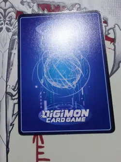 Red Memory Boost! P-035 SR Resurgence Booster NM Digimon Card - Image 2