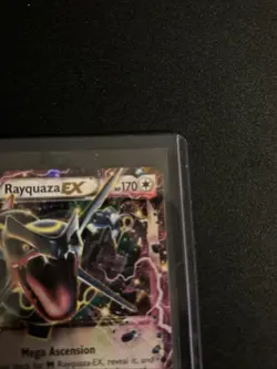Pokemon TCG Rayquaza EX XY69 Holo Black Star Promo Card - Image 3